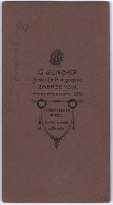 Zdjcie wykonane w Atelier Juncker.